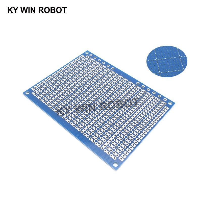 Pcb Prototyping Board - 1 Uds DIY 7*9CM azul prototipo