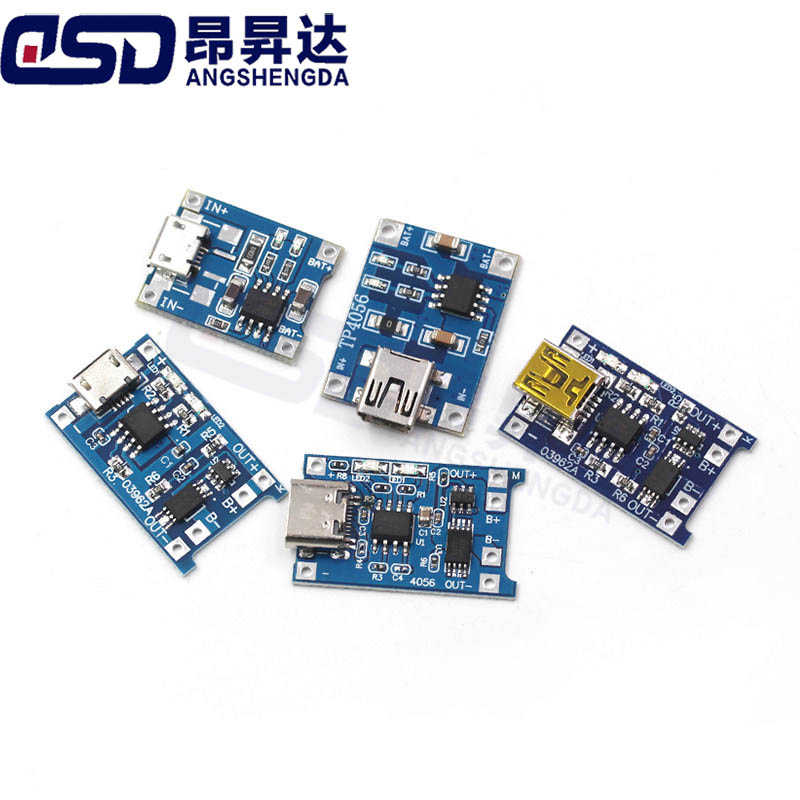 Tp4056 Module - Módulo de carga TP4056, 5 uds.,