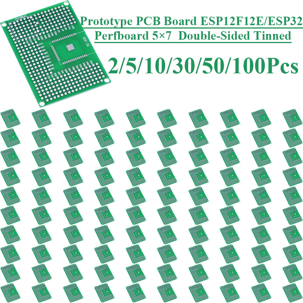 Pcb Prototyping Board - 2~100 Piezas de Placas de Prototipo