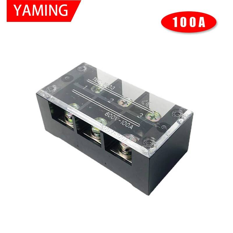 Screw Terminal Block - 2 unidades TBC-1003 100A 3P 600V