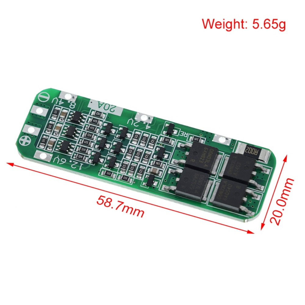 Li Ion Charger Module - 3S 20A Li-ion batería de litio
