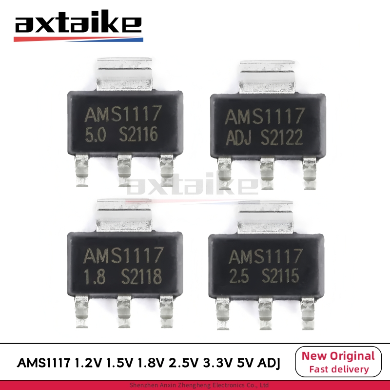 Ams1117 Module - 20 piezas AMS1117 serie AMS1117-3.3 AMS1117-5.0