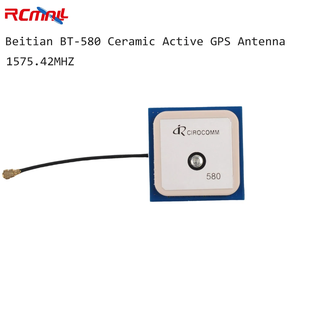 Ipex Connector - BEITIAN 32db antena cerámica activa GPS