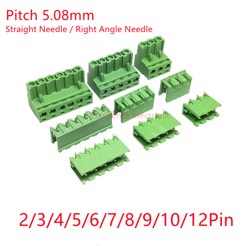 Screw Terminal Block - 5 pares de bloque de terminales