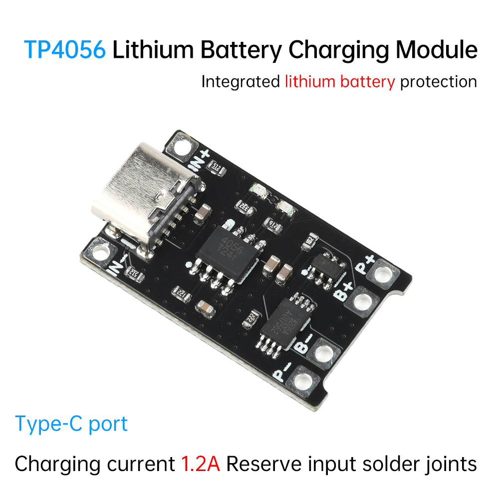 5 piezas de módulo de carga de - Tp4056 Module reseña y precio