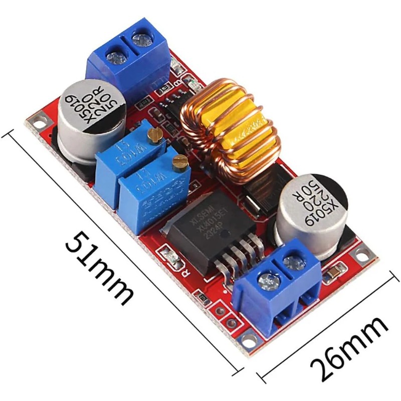 Tame-convertidor Buck de alta  - Esp32 Step Down Buck reseña y precio