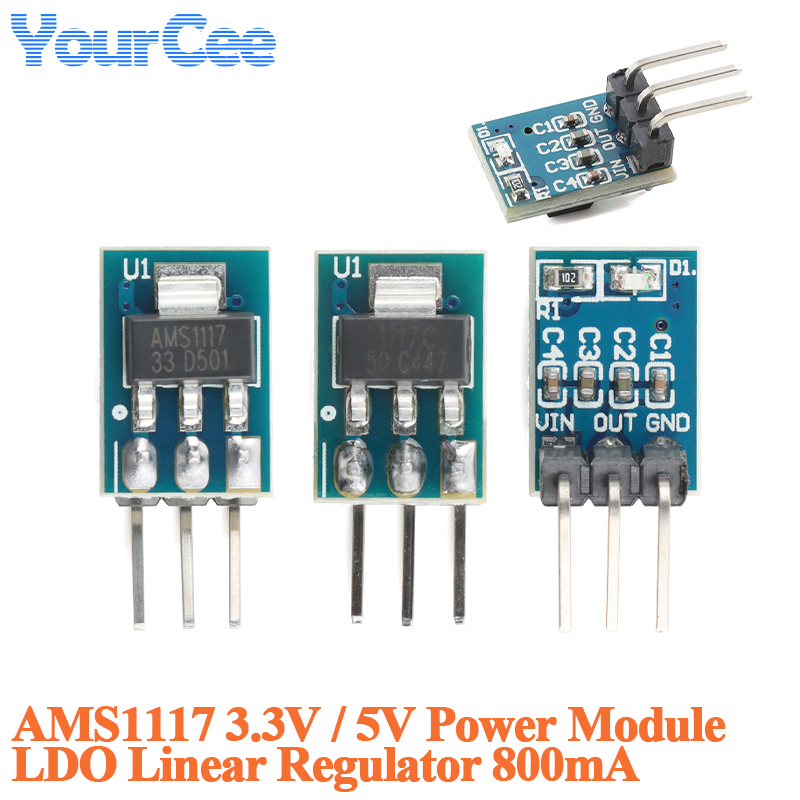 20 piezas/1 unidad AMS1117 3,3 - Ams1117 Module reseña y precio