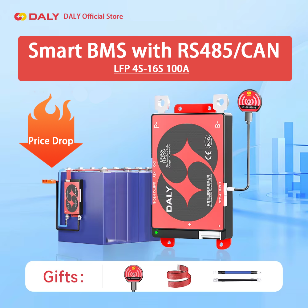 Daly Smart BMS 4S Lifepo4 12V  - Proto Board reseña y precio