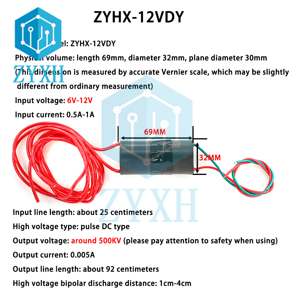 Generador de alto voltaje 3,7  - Boost Converter reseña y precio