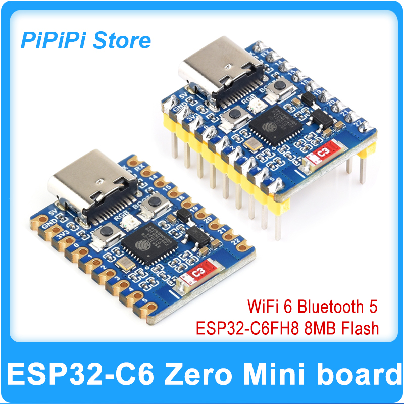 Placa de Desarrollo ESP32-C6 Z - Antenna 2.4Ghz reseña y precio