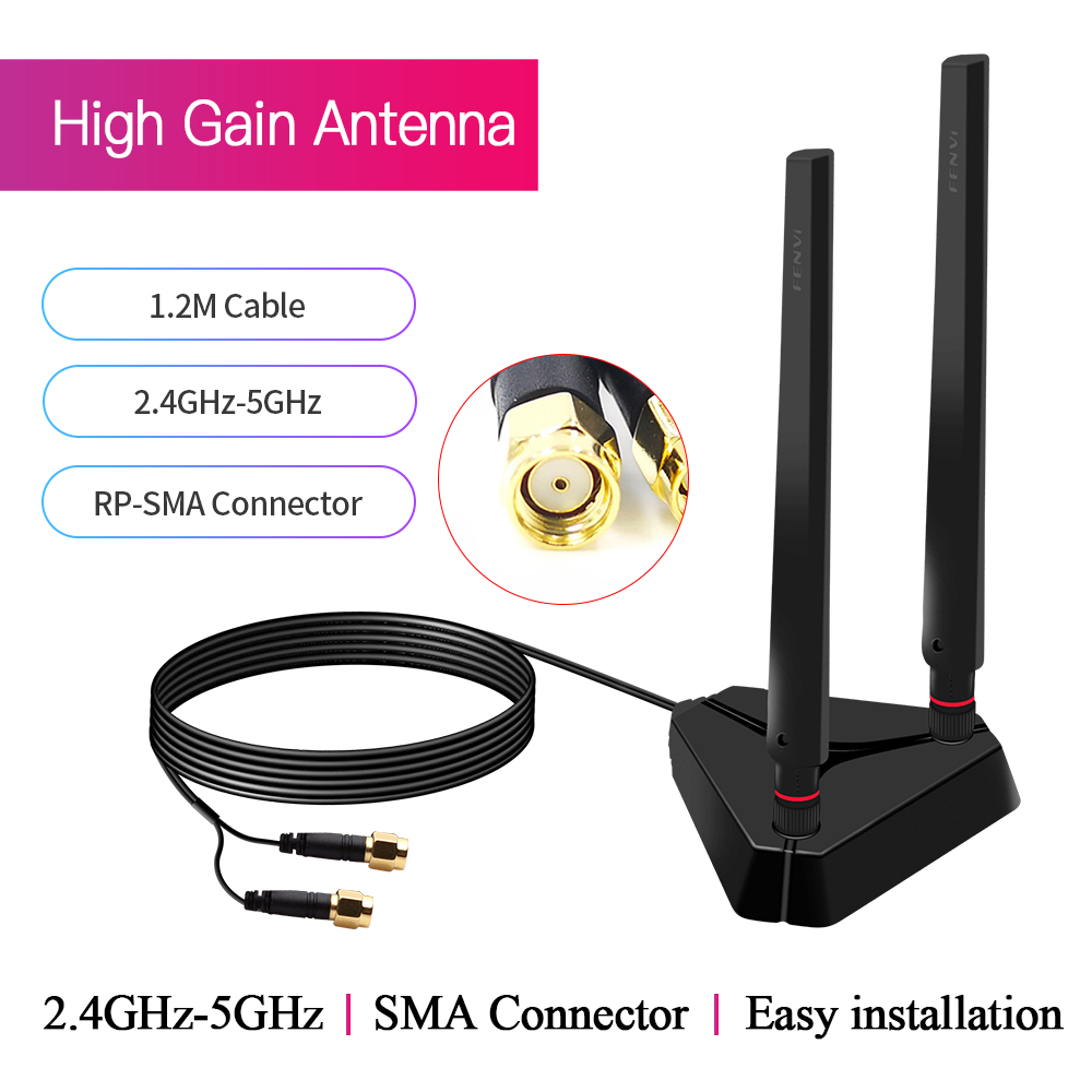 Antena WiFi RP-SMA conector ma - Ipex Connector reseña y precio