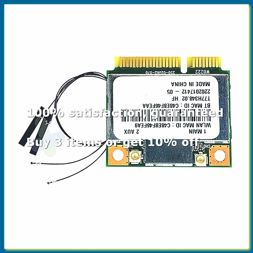 Tarjeta WiFi AR5B22 AR9462 + a - Antenna 2.4Ghz reseña y precio