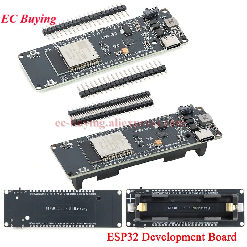 Placa de Desarrollo de Módulo  - Esp32 Battery Holder Lipo reseña y precio