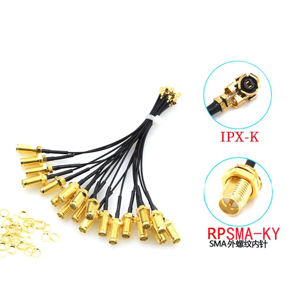 5 uds RP-SMA hembra a U.FL IPX - Ipex Connector reseña y precio