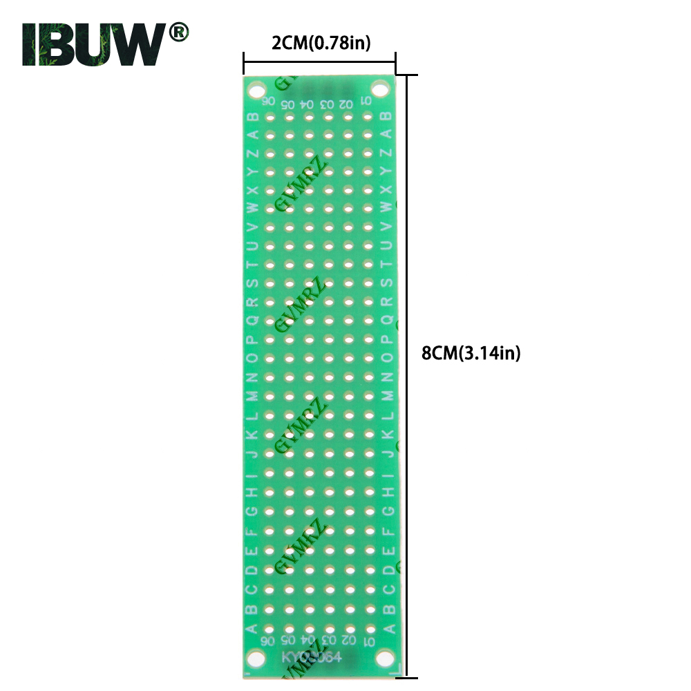 Placa de Prototipo PCB Verde d - Perfboard reseña y precio