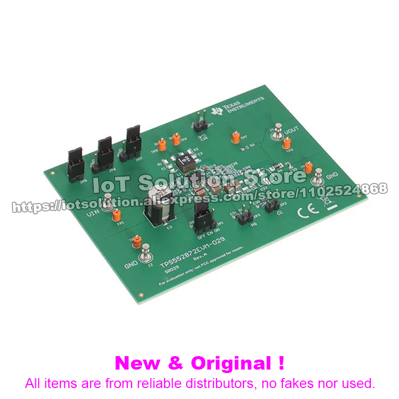 Módulo de evaluación TPS552872 - Boost Converter reseña y precio