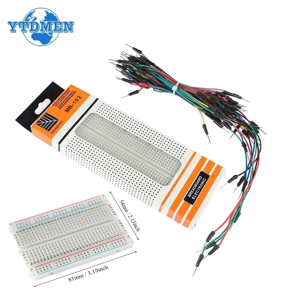 MB-102 Placa de pruebas 400 83 - Breadboard 400 Point reseña y precio