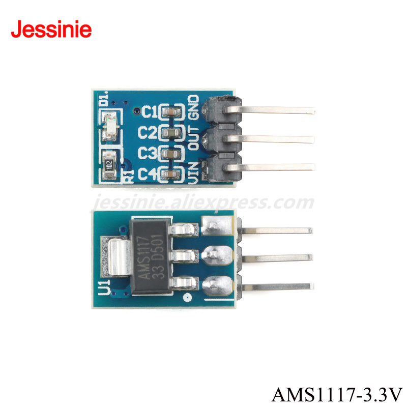 10 uds/1 unidad AMS1117 3,3 V  - Ams1117 Module reseña y precio