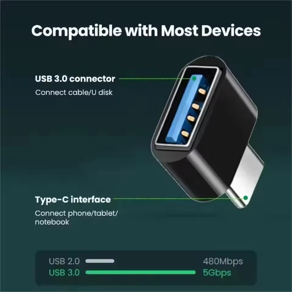 Adaptador mini de tipo C a USB - Usb C Cable reseña y precio