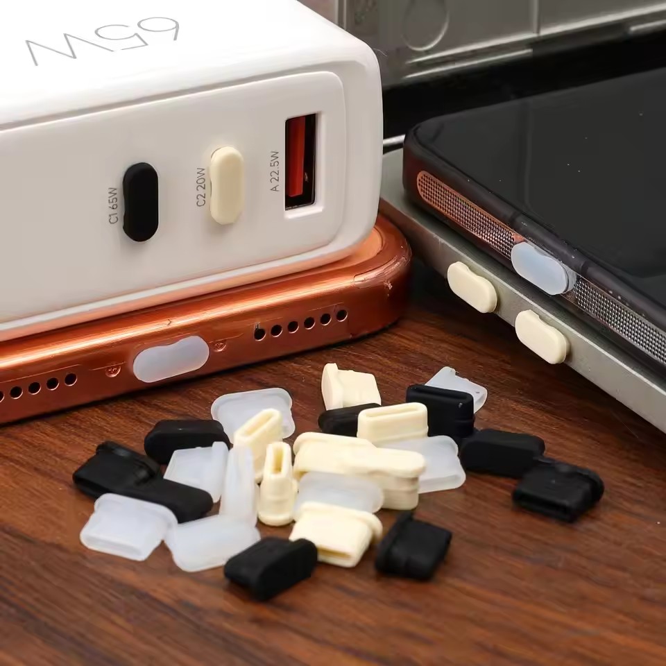 Tapas antipolvo de silicona su - Usb C Cable reseña y precio