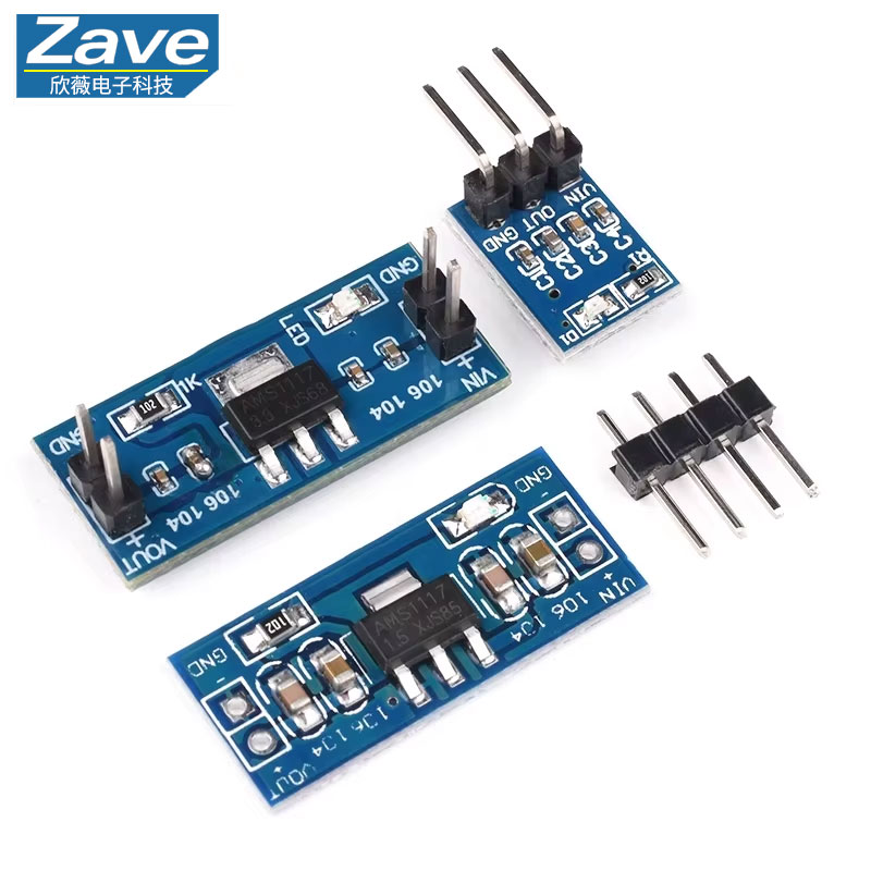 Módulo de fuente de alimentaci - Ams1117 Module reseña y precio