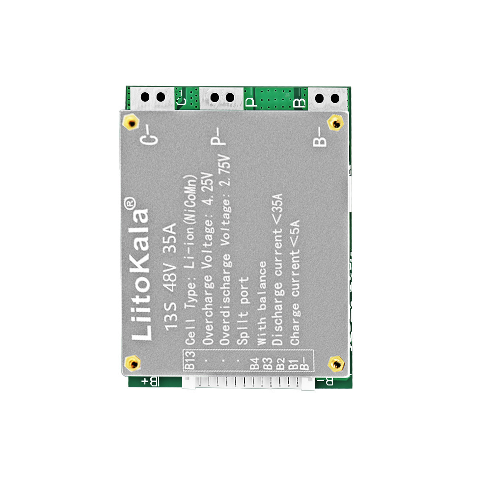 liitokala BMS 13S 35A 48V Plac - Li Ion Charger Module reseña y precio