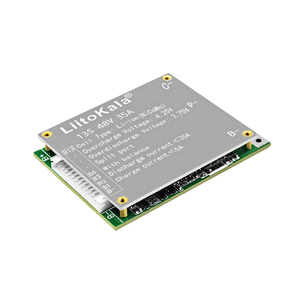 liitokala BMS 13S 35A 48V Plac - Li Ion Charger Module reseña y precio