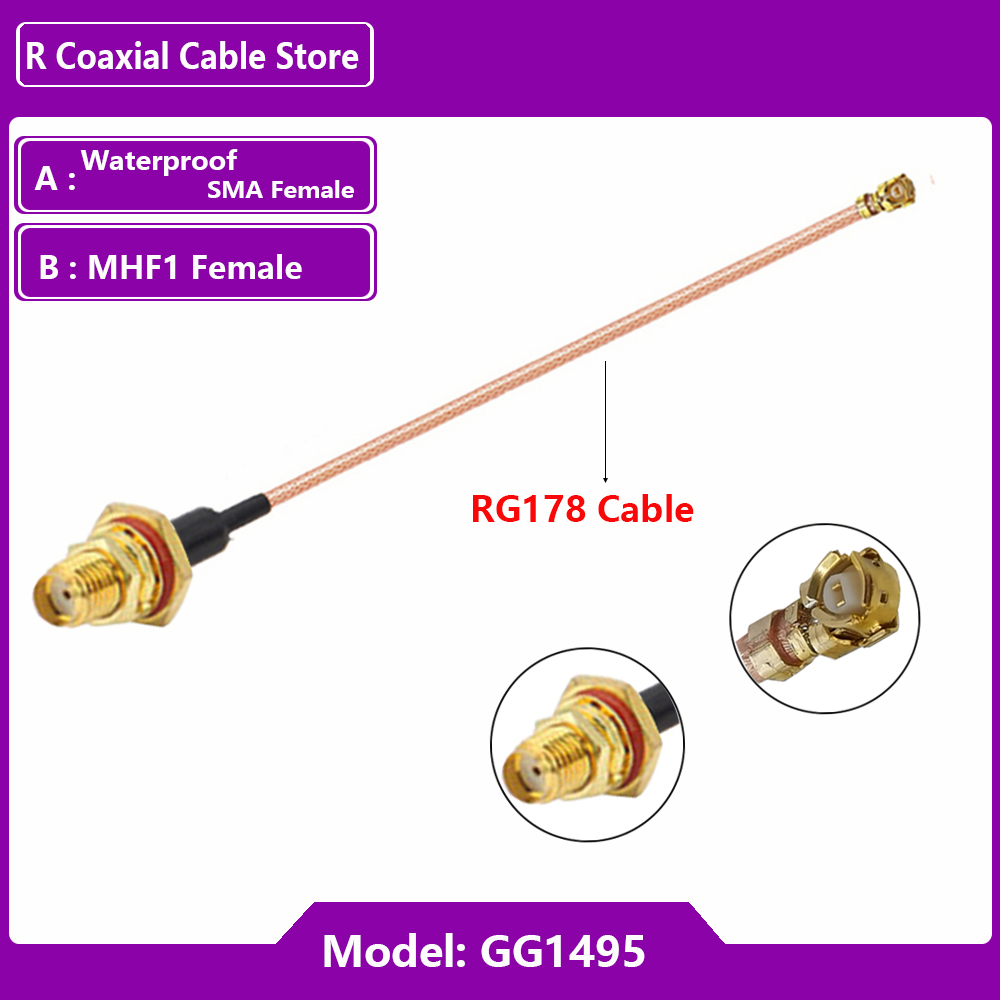 1 unidad de adaptador coaxial  - Ipex Connector reseña y precio